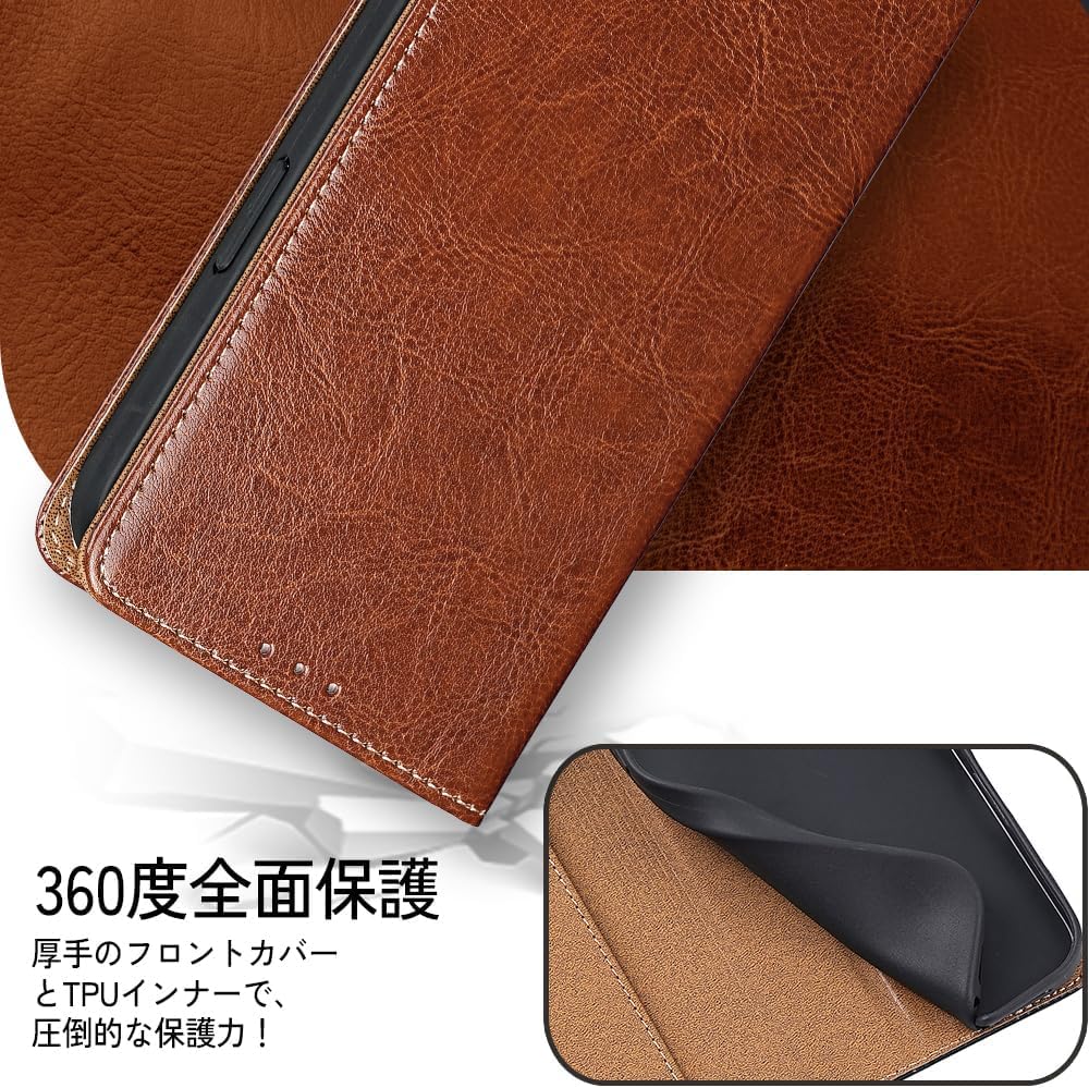 Amazon.co.jp: For iPhone 13 Pro Max Case, Genuine Leather